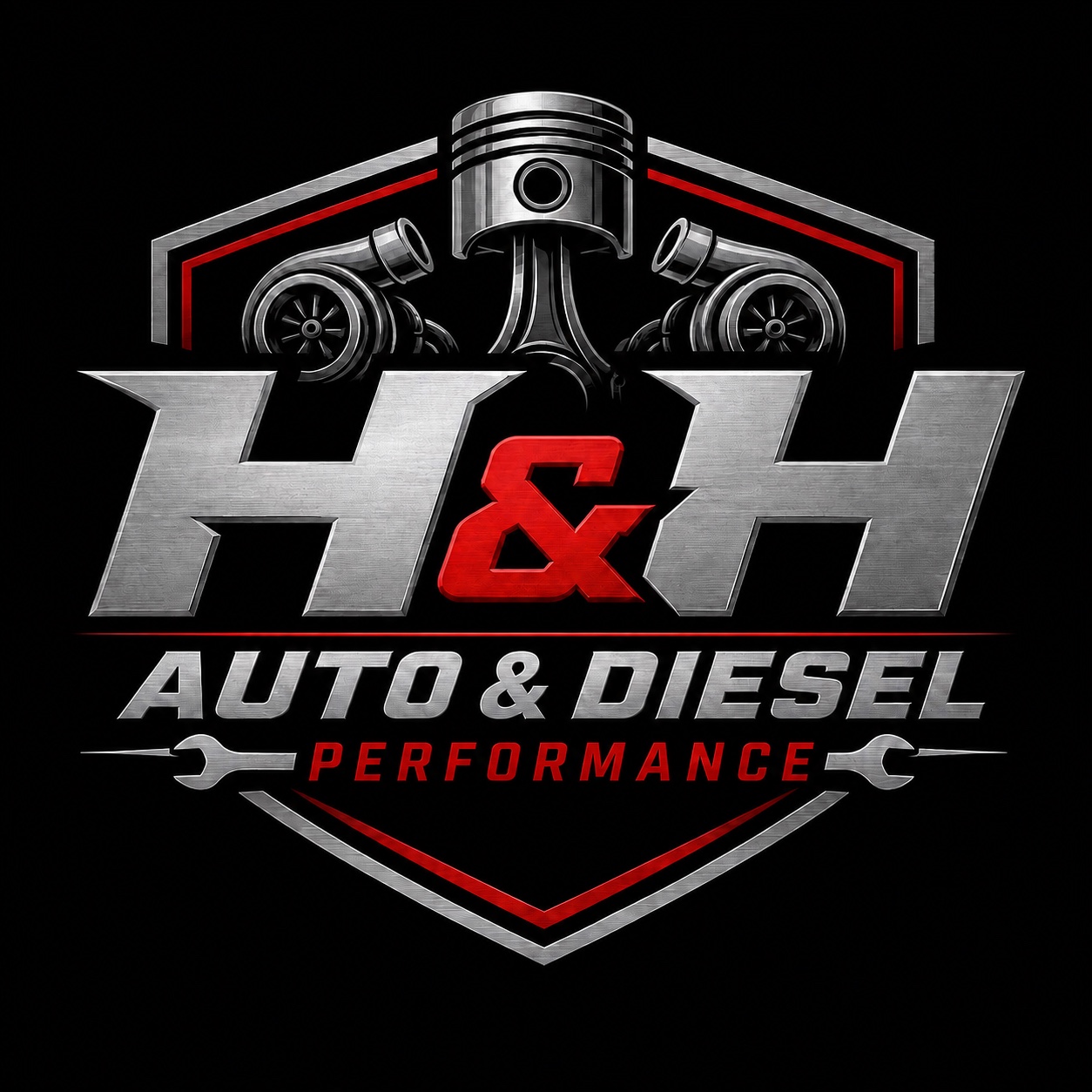 H & H Auto & Diesel Performance logo